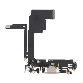 Connecteur de charge USB Type-C pour iPhone 15 Pro blanc_photo1