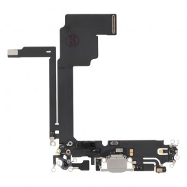 Connecteur de charge USB Type-C pour iPhone 15 Pro Max blanc_photo1