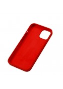 Housse silicone iPhone 12 Mini avec intérieur microfibres - Rouge de Mars photo 2