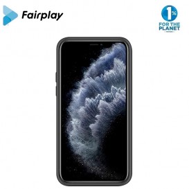 Housse silicone iPhone 14 Plus avec intérieur microfibres - Noire photo 2