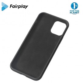 Housse silicone iPhone 14 Plus avec intérieur microfibres - Noire photo 5