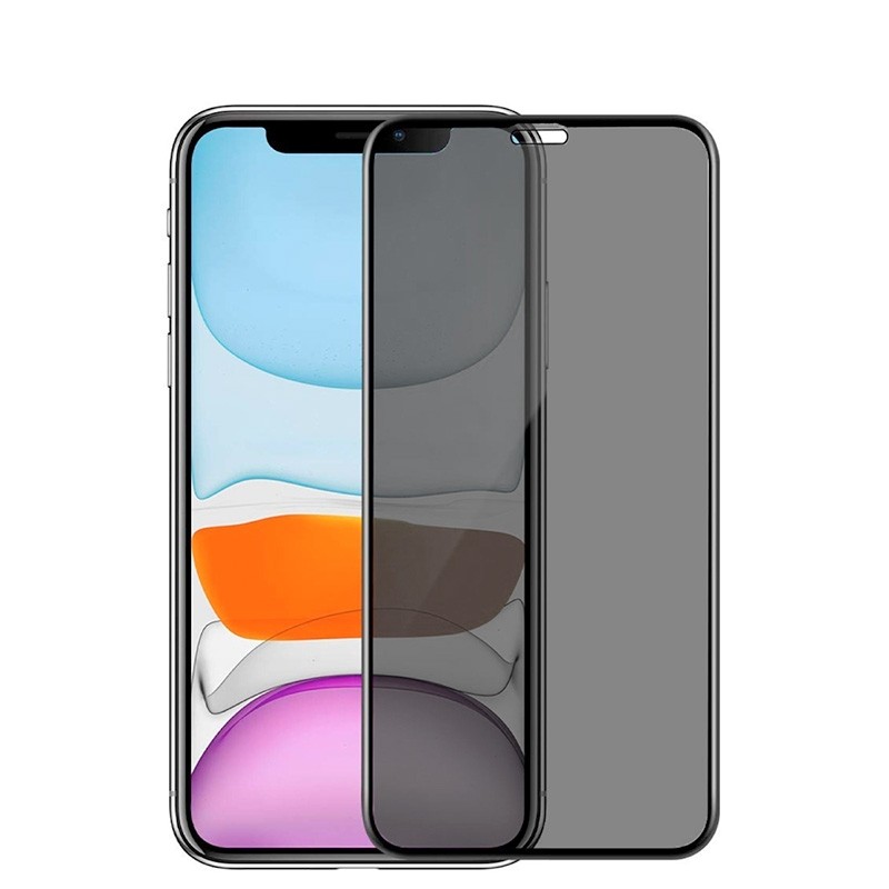 Protection écran Verre Trempé Anti-espion Pour IPhone 16 Pro 6,3" - 9H Dureté, Facile à Poser, Sans Bulles - 2 Pièces