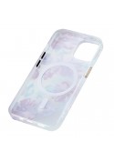 Coque iPhone 14 - Motif fleurs Violettes photo 2