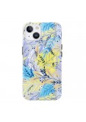 Coque iPhone 13 - Motif fleurs lavandes photo 1