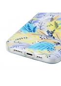 Coque iPhone 13 - Motif fleurs lavandes photo 2