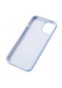 Coque en silicone iPhone 11 intérieur en microfibres - Violet Pastel photo 3