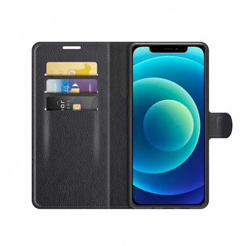 Étui OPPO A76, A96 avec porte-cartes - Noir photo 3