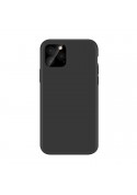 Coque en silicone Samsung Galaxy S20 FE, FE 5G intérieur en microfibres - Noire photo 1