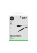 Câble BELKIN Jack 3,5 mm et Lightning certifié MFI (1,8m) photo 3