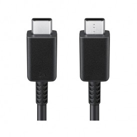 Câble charge rapide 25W USB-C vers USB-C (Officiel) Samsung 1,8m - Noir photo 1