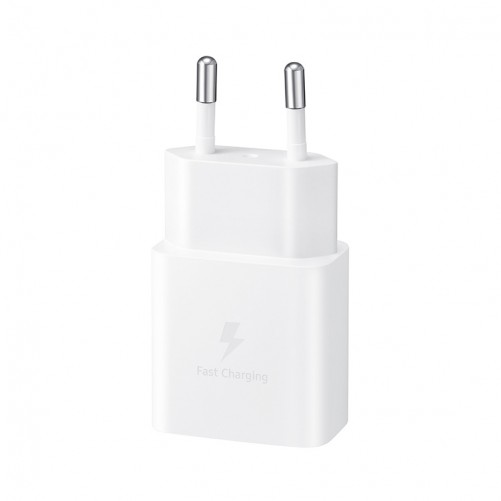 Chargeur secteur (Officiel)  Samsung 15W USB-C - Blanc photo 2