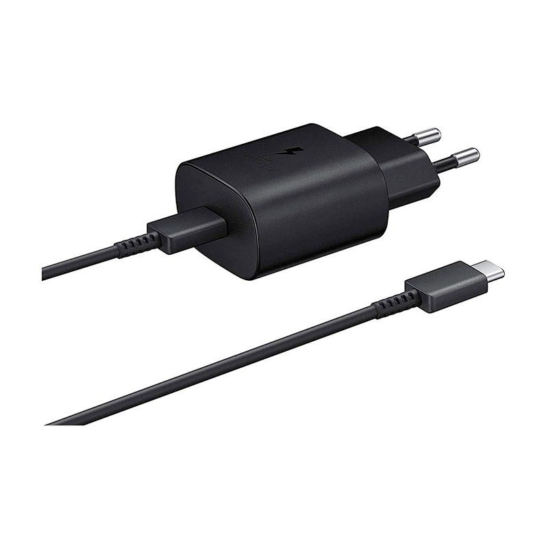 Chargeur (Officiel) Samsung SuperCharge USB-C 25W - Noir photo 1