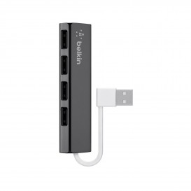 Multi-ports (4) USB 2.0 de voyage BELKIN - Noir photo 1