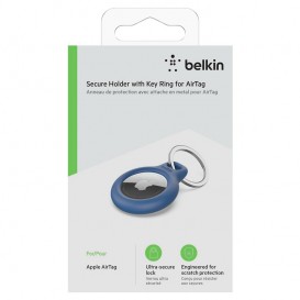 BELKIN AirTag support avec attache en métal - Bleu photo 5