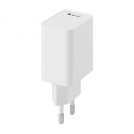 Chargeur (12W) avec câble USB-C (1m) - Blanc photo 1