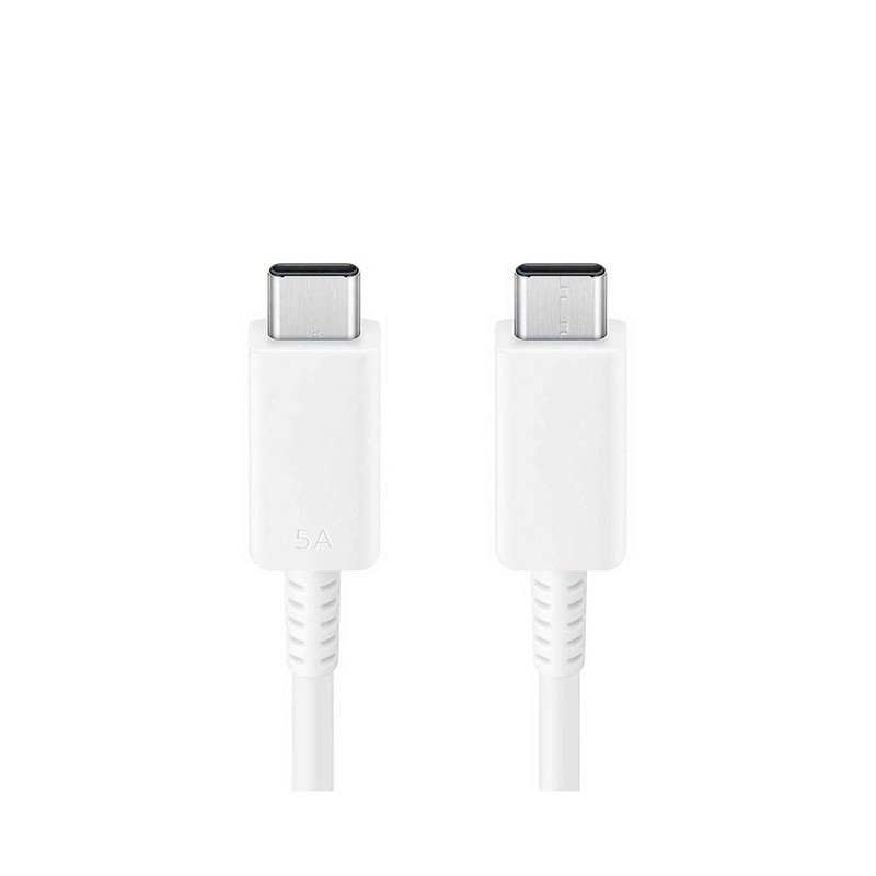 Câble USB-C vers USB-C Samsung (1,8m) (Officiel) - Blanc photo 1