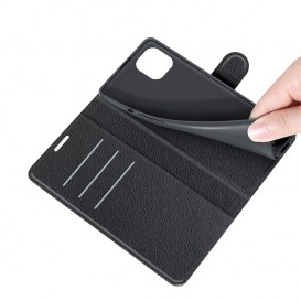 Etui portefeuille iPhone 13 Mini avec porte cartes intégré photo 1