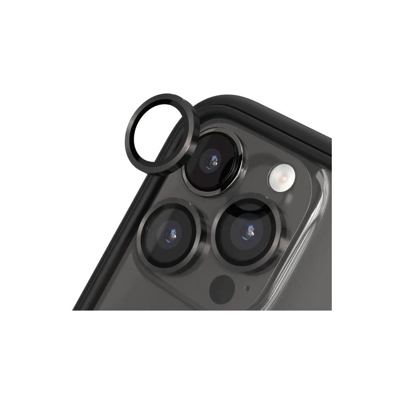RHINOSHIELD Protection vitre caméra arrière iPhone 13 Pro - gris foncé photo 1
