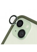 RHINOSHIELD Protection vitre caméra arrière iPhone 15 - verte photo 1