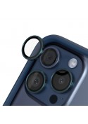 RHINOSHIELD Protection vitre caméra arrière iPhone 15 Pro - Bleue photo 1