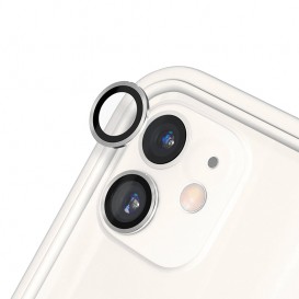 RHINOSHIELD Protection vitre caméras arrière iPhone 11, 12, 12 Mini - Argent photo 1