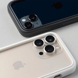 RHINOSHIELD Protection vitre caméras arrière iPhone 11, 12, 12 Mini - Argent photo 3