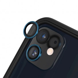 RHINOSHIELD Protection vitre caméra arrière iPhone 11, 12, 12 Mini -bleu photo 1