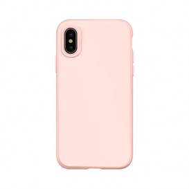 Coque RHINOSHIELD Soldidsuit iPhone X et iPhone XS - rose poudré photo 1