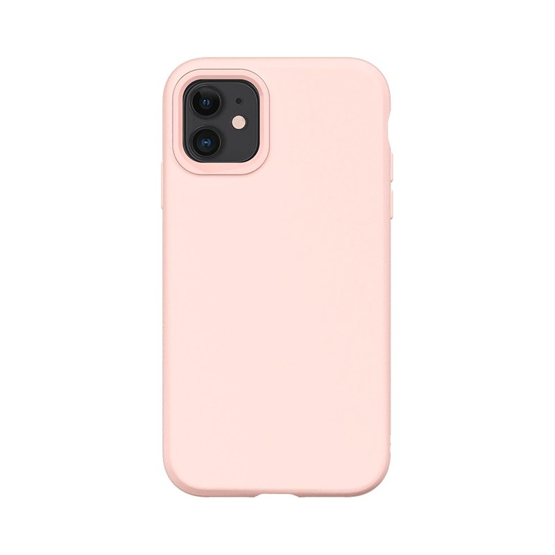 Coque RHINOSHIELD Soldidsuit iPhone 11 - rose poudré photo 1