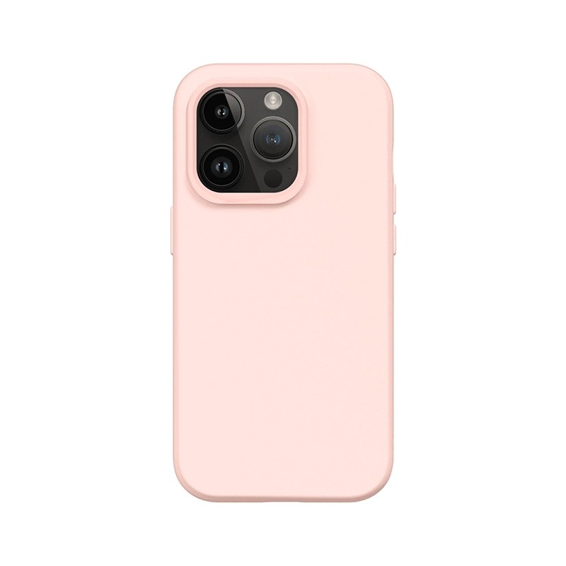 Coque RHINOSHIELD SolidSuit iPhone 14 Pro - rose poudré photo 1