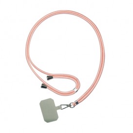 Bijou tour de cou (120 cm) - Cordon Rose or photo 1