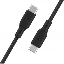 Câble USB-C vers USB-C BELKIN Tressé 100W (1m) photo 1