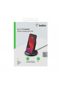 Chargeur sans fil BELKIN 15W avec adaptateur 24W et support - Noir photo 5