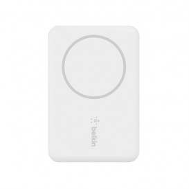 PowerBank Magsafe BELKIN : batterie externe sans fil (2500 mah) - Blanche photo 2