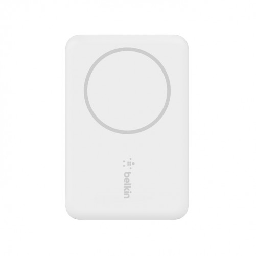 PowerBank Magsafe BELKIN : batterie externe sans fil (2500 mah) - Blanche photo 2