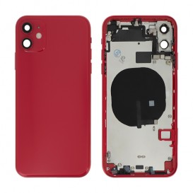 Châssis complet sans connecteur de charge iPhone 11 - Rouge photo 1