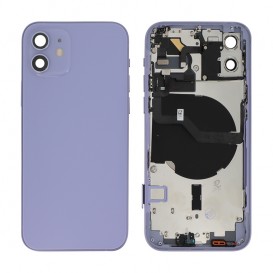 Châssis complet sans connecteur de charge iPhone 12 - Mauve photo 1