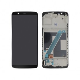 Bloc écran (Officiel reconditionné) avec châssis OnePlus 5T photo 1
