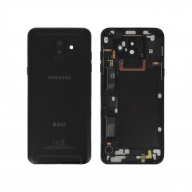 Coque arrière Samsung Galaxy A6+ 2018 (A605F) - Noire photo 1
