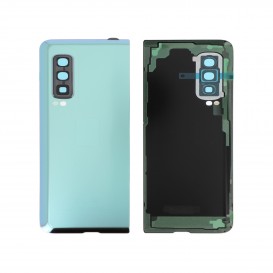 Vitre arrière (Officielle) Samsung Galaxy Fold argent photo 1