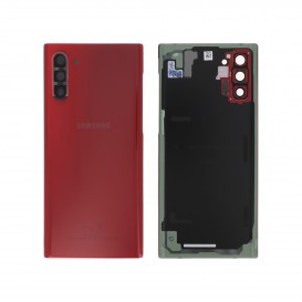 Vitre arrière (Officielle) Samsung Galaxy Note 10 Rouge photo 1
