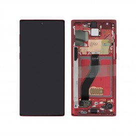 Ecran complet (Officiel) - Galaxy Note 10 Rouge photo 1