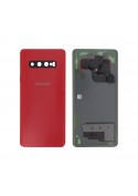 Vitre arrière (Officielle) Samsung Galaxy S10+ Rouge photo 1