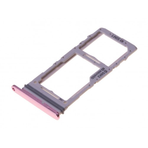 Rack double SIM (Officiel) Samsung SM-G980 Galaxy S20 et S20 5G rose photo 3