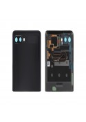Vitre arrière et écran supérieurs - Samsung Galaxy Z Flip Noir (Officielle) photo 1