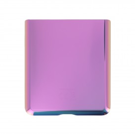 Vitre arrière inférieure d\'origine (Officielle) Samsung Galaxy Z Flip Violet photo 1