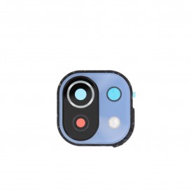 Vitre caméra arrière et contour - Xiaomi Mi 11 Lite 4G - Bleu photo 1