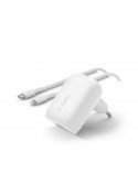 BELKIN chargeur USB-C PD 30 Watt (avec câble Lightning) photo 1