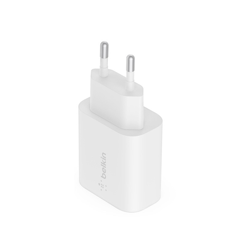 BELKIN chargeur de 25W USB-C câble USB-C - Blanc photo 1