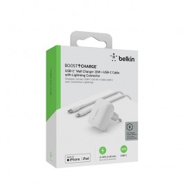 BELKIN chargeur USB-C 20W câble USB-C vers Lightning photo 3